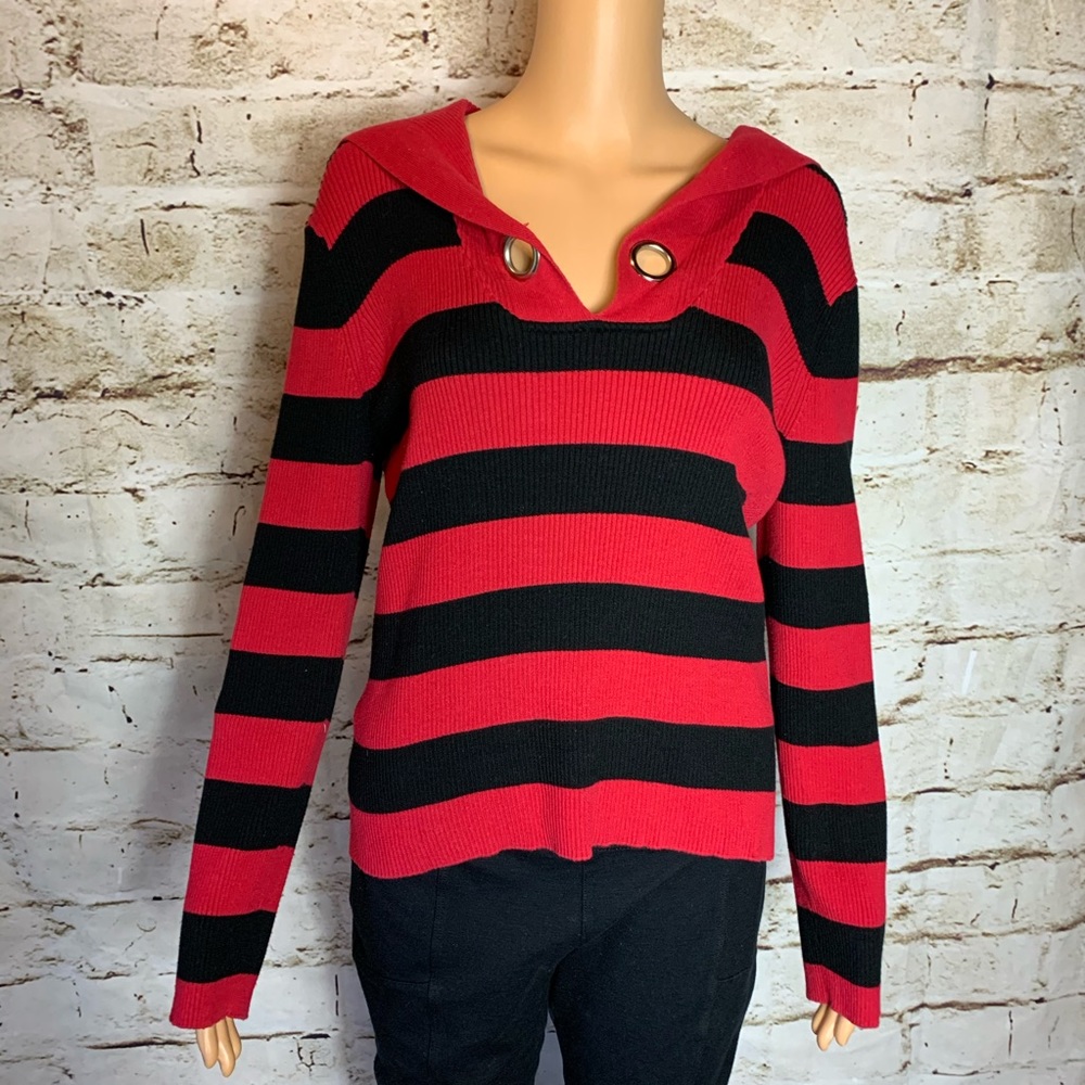 Half Moon Bay Striped Sweater - Picture 1 of 4